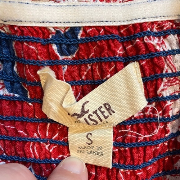 Hollister Floral Strapless Romper Women’s Size Small - Picture 6 of 8